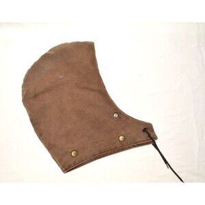 Carhartt Brown Duck Canvas Snap-On Hood Quilted Lining Fits Jacket Coat Workwear